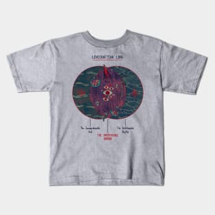 Lovecraft Venn Diagram Kids T-Shirt